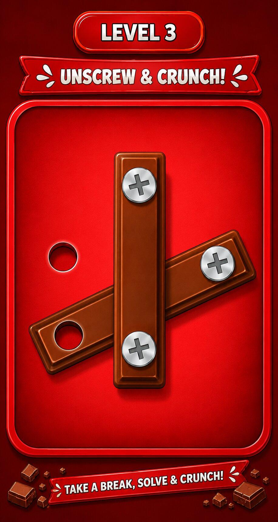 Kitkat Puzzle - Unscrew & Crunch